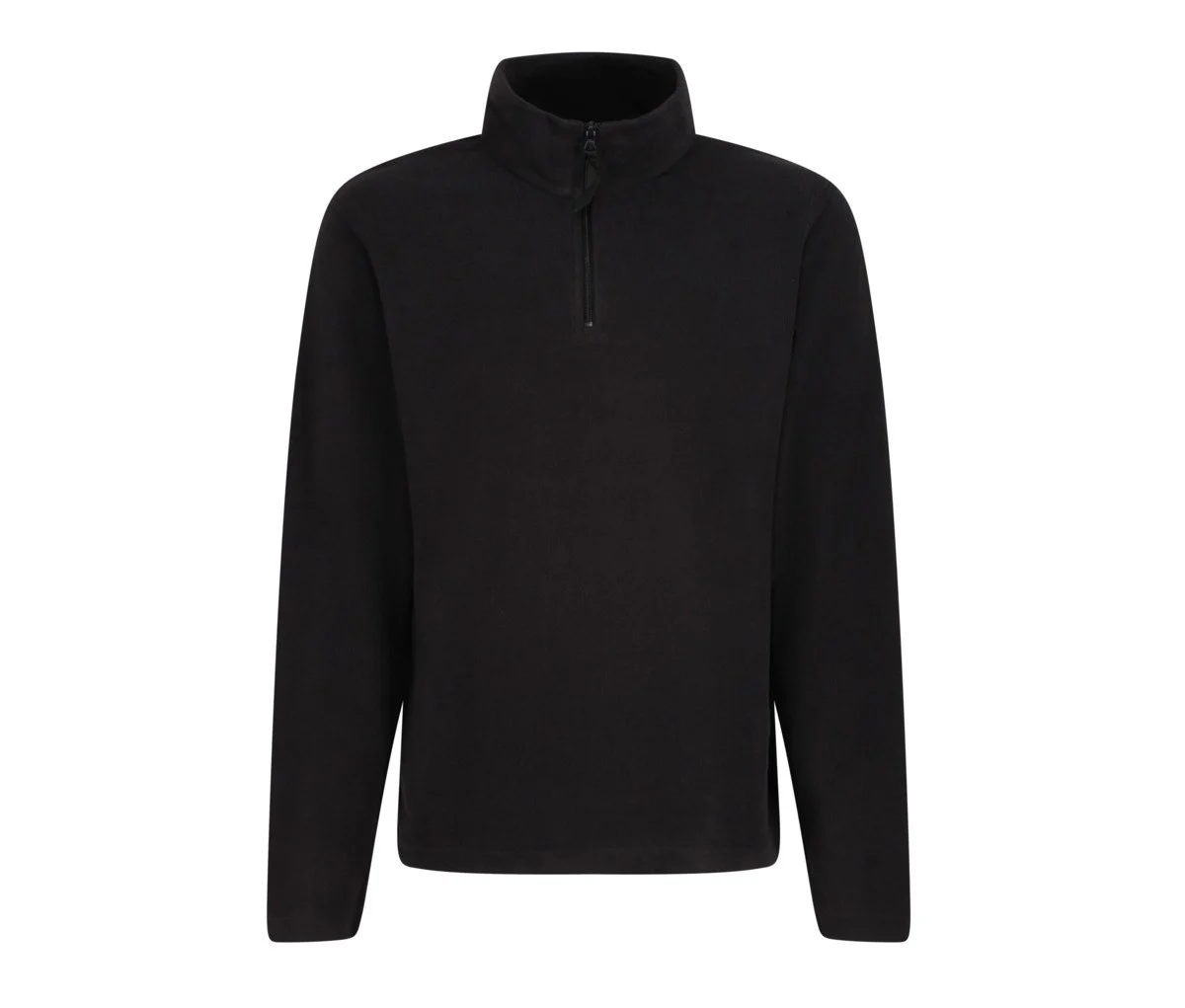 Regatta RGF549 Microfleece met Ritskraag – Black