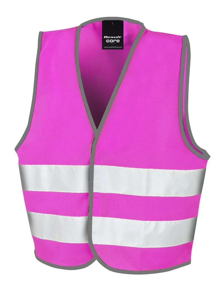 Result R200JEV Veiligheidshesje Kinderen – Fluorescent Pink