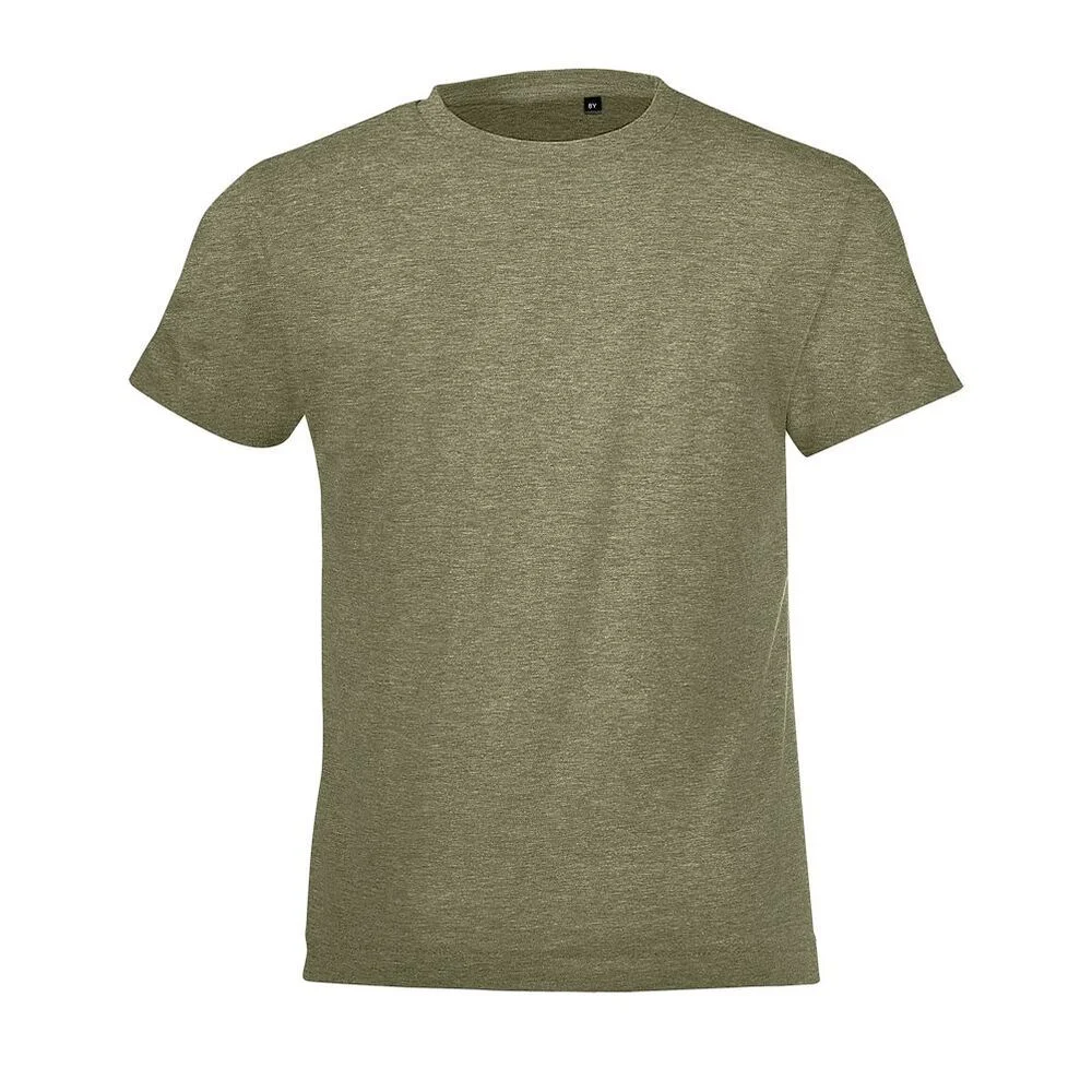 SOL'S 01183 Regent T-shirt Kinderen – Heide kaki
