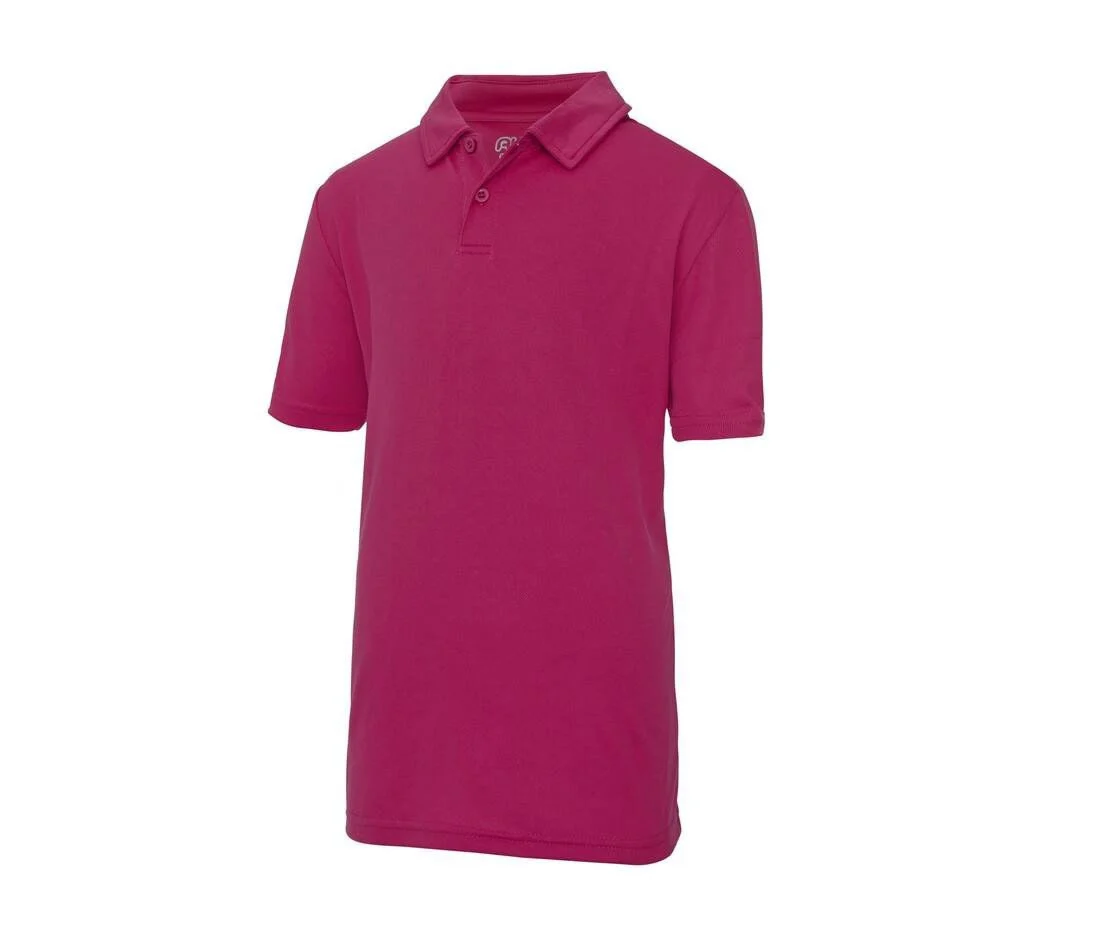 Just Cool JC040J Cool Kinderpolo – Hot Pink