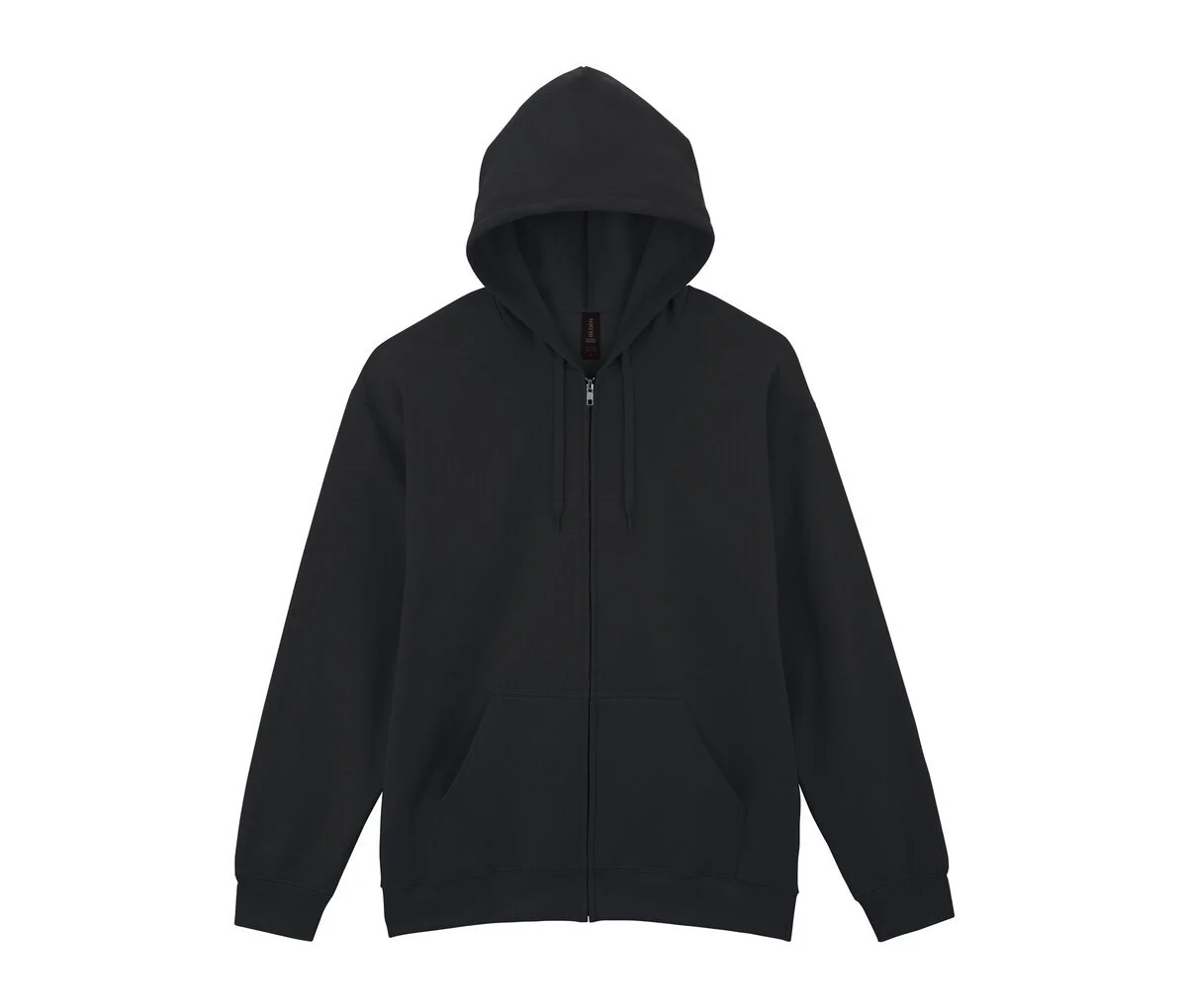 Gildan GNSF60 Unisex Ritshoodie – Black