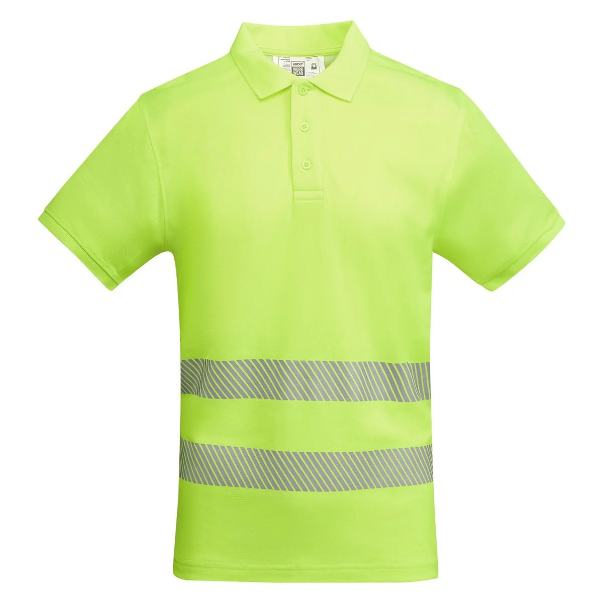 Roly HV9318 Atrio Poloshirt Hoge Zichtbaarheid – Yellow Fluor