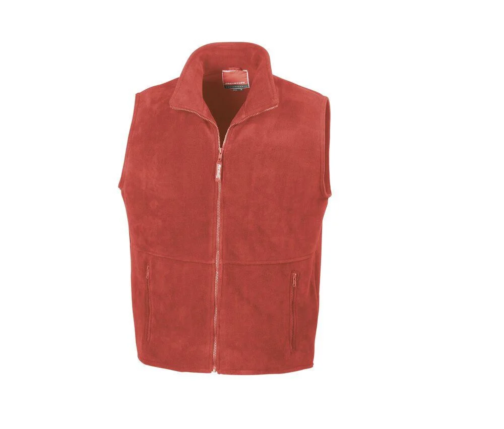 Result RS037 Active Fleece Bodywarmer Heren – Red