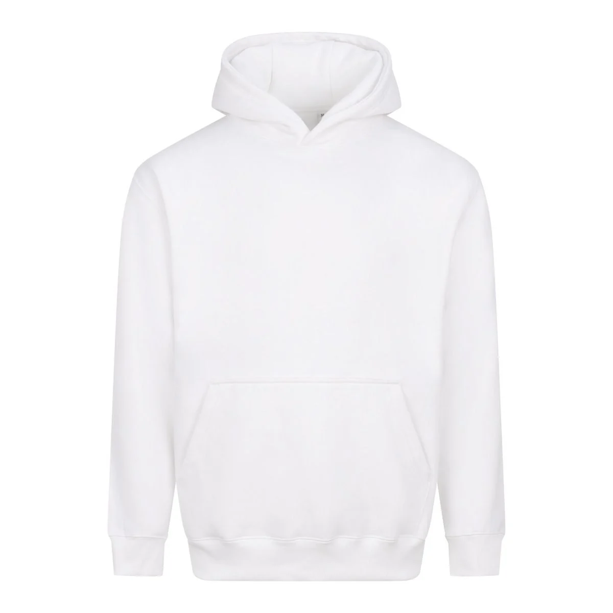 AWDIS JH111 Dikke Hoodie – Arctic White