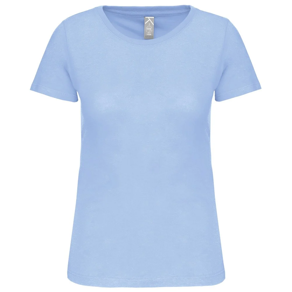 Kariban K3026IC Biologisch T-shirt Dames – Hemelsblauw