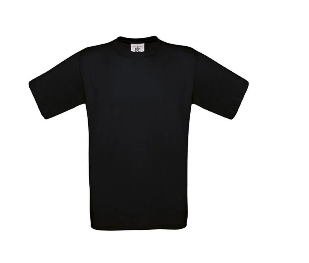 B&C BC191 Exact 190 Kinder T-shirt – Black