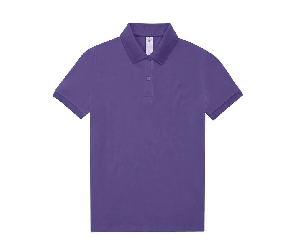 B&C BCW461 Fijne Piqué Polo Dames – Radiant Purple