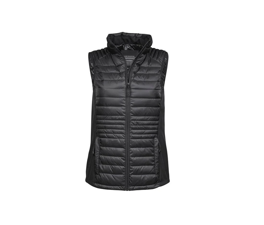 Tee Jays TJ9625 Tweekleurige Bodywarmer Dames – Black/ Black/ Black
