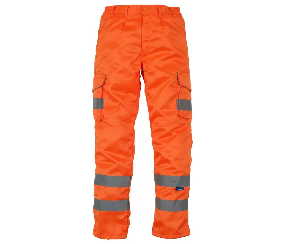 Yoko YK018T Werkbroek Hoge Zichtbaarheid – Hi Vis Orange
