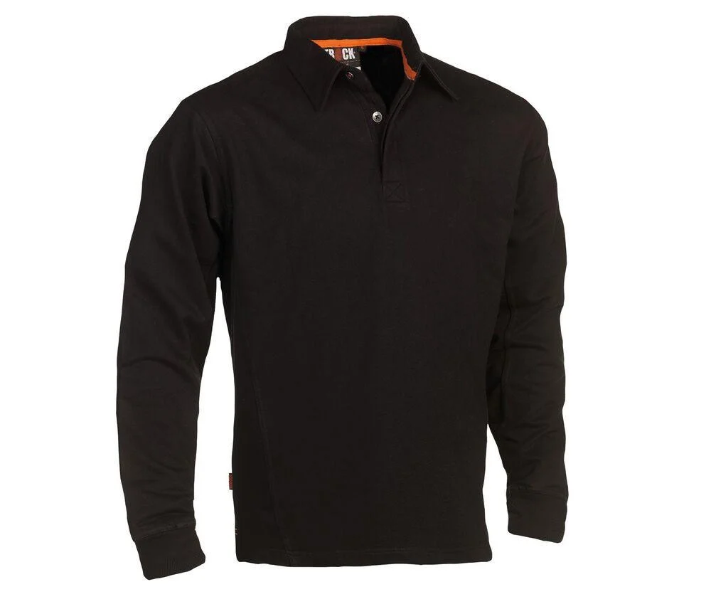 Herock HK310 Troja Polo Lange Mouwen – Black