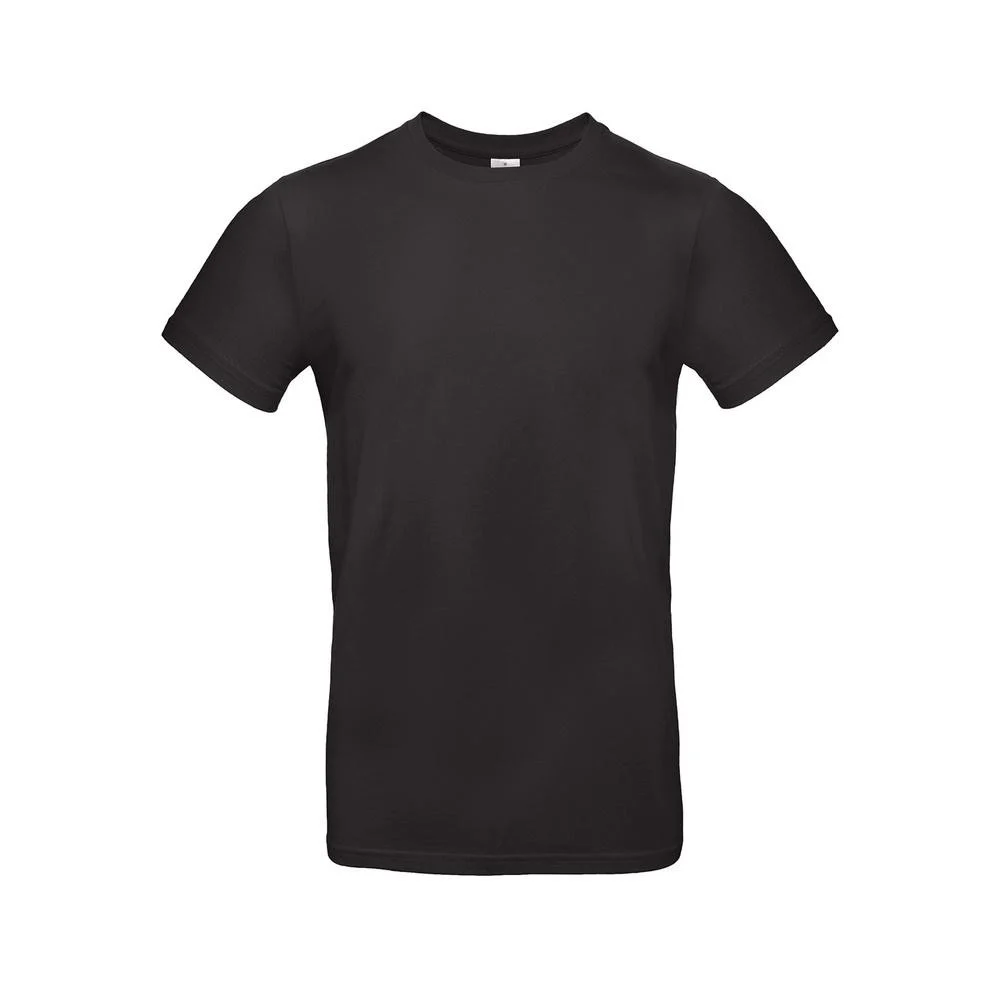 B&C BC03T #E190 T-shirt Heren – Black