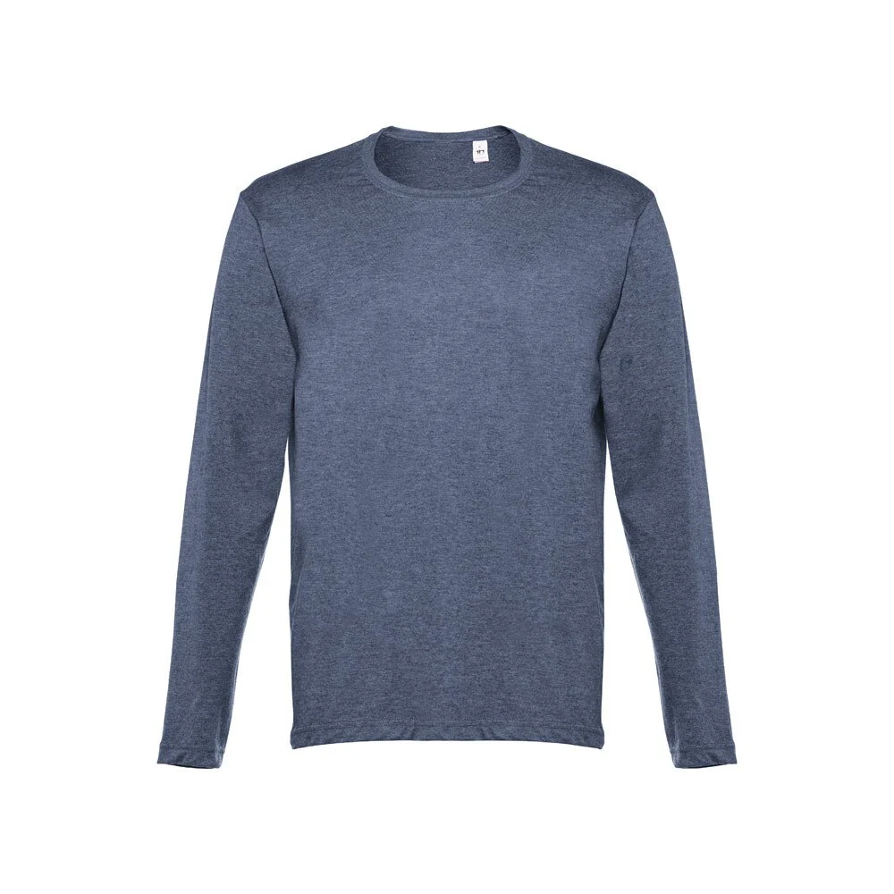 TH Clothes 30124 T-shirt Lange Mouwen Heren – Heide Blauw