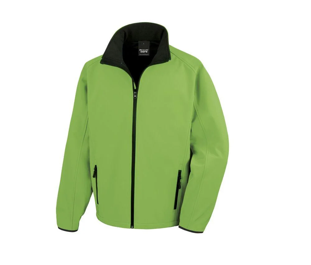 Result RS231 Softshell Jas Heren – Vivid Green/ Black