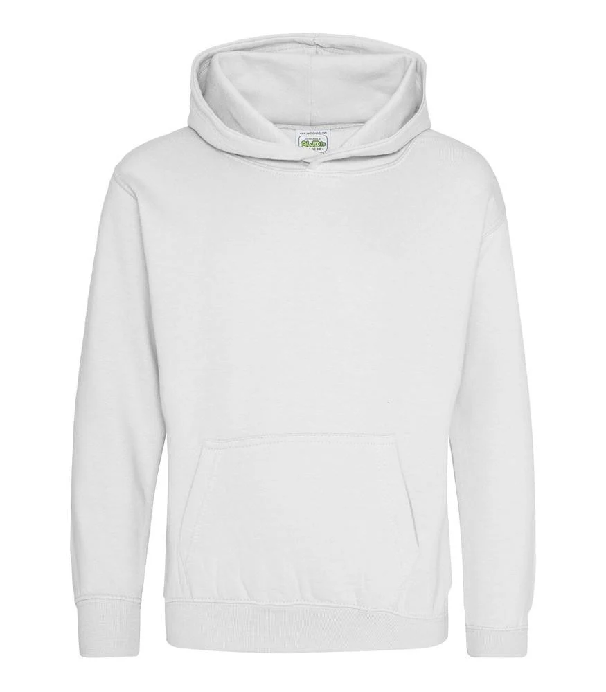 AWDIS Just Hoods JH01J Kinderhoodie – Arctic White