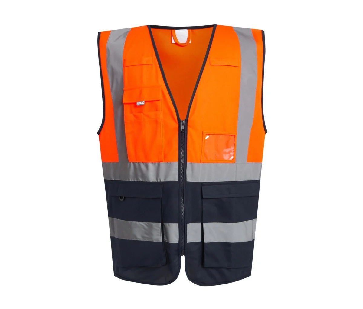Regatta RGS251 Multi-pocket Veiligheidshesje – Orange / Navy