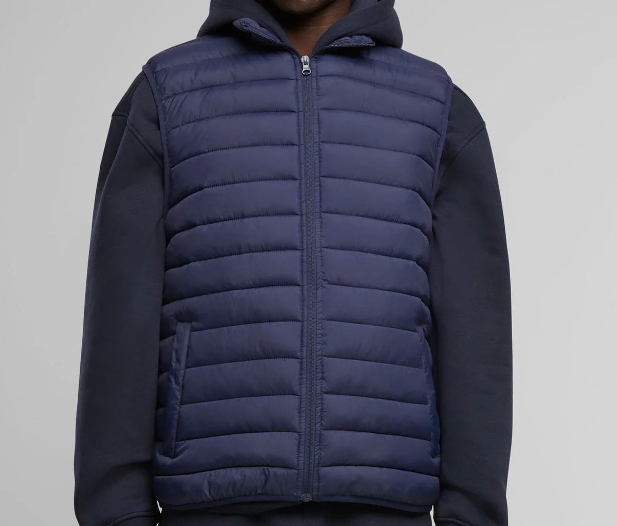 New Morning Studios NM033 Light Puffer Gewatteerde Bodywarmer – Navy
