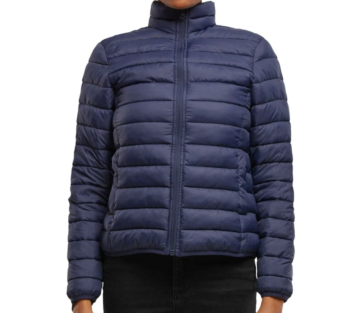 New Morning Studios NM030 Light Puffer Gewatteerde Jas Dames – Navy