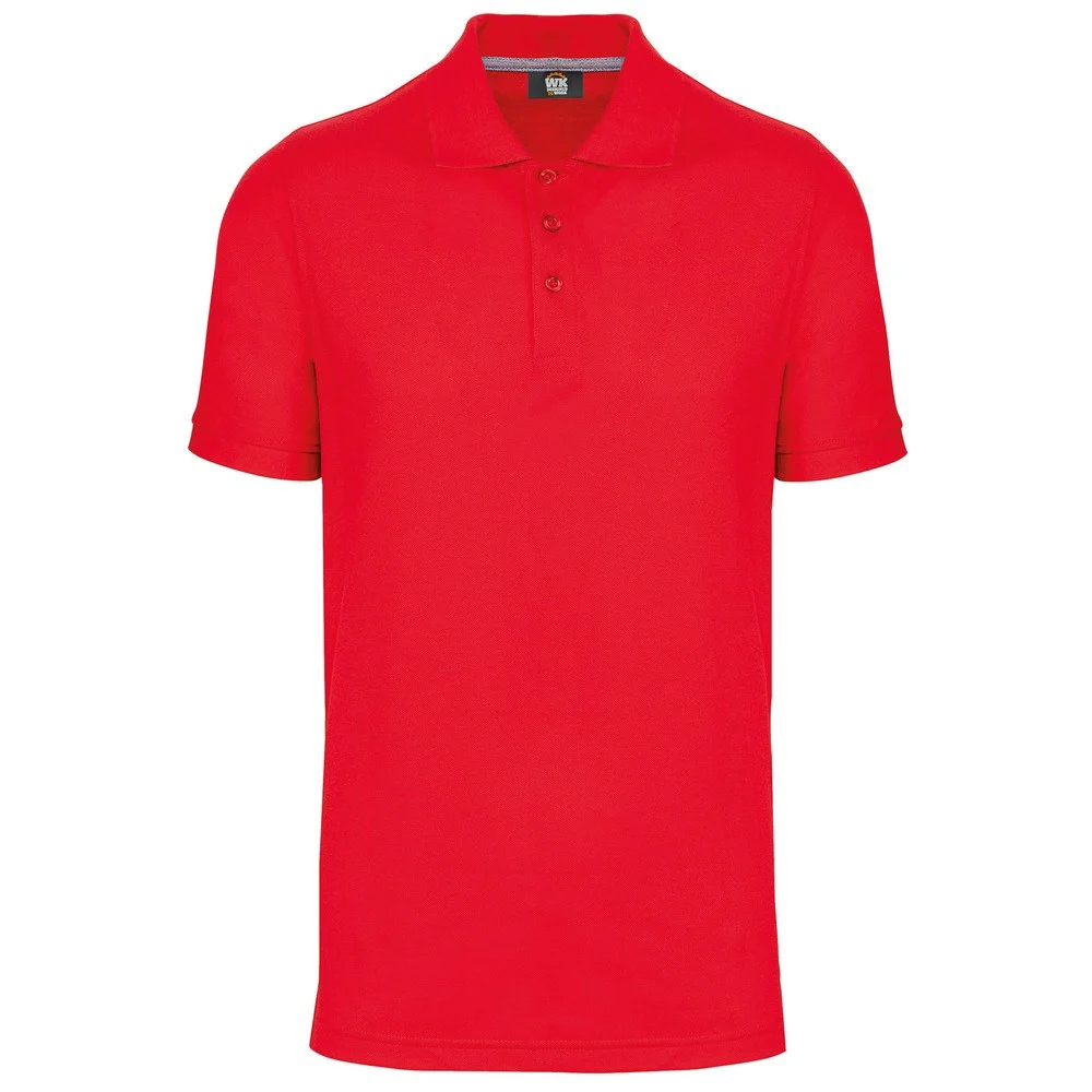 WK. Designed To Work WK274 Polo Heren – Rood