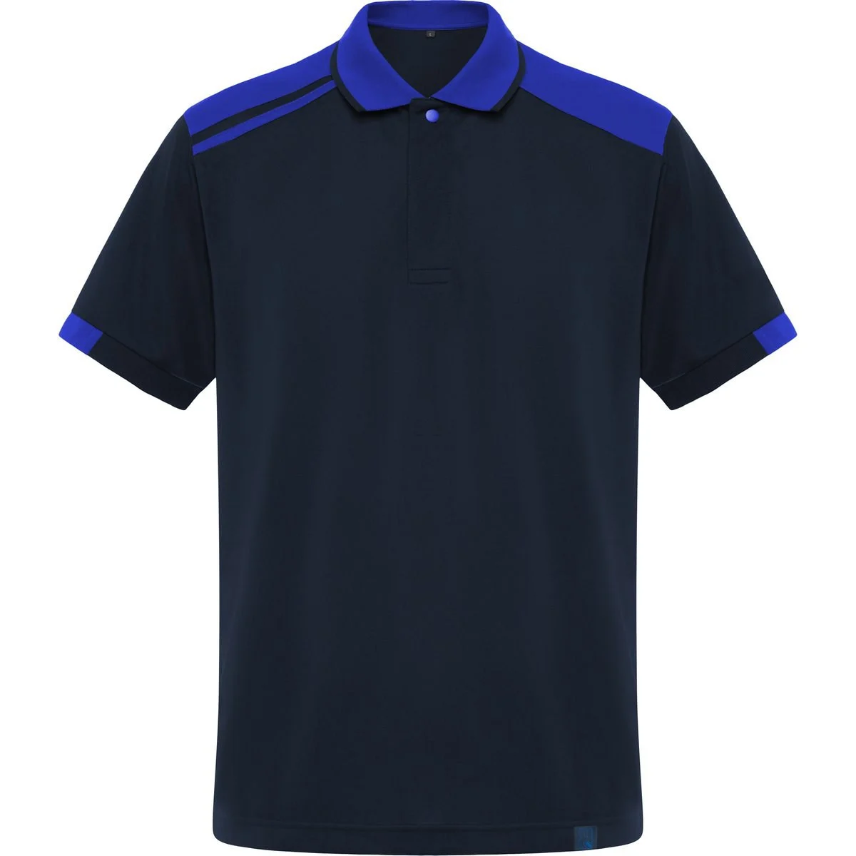 Roly PO8410 Samurai Polo – NAVY BLAUW/ROYAL BLAUW