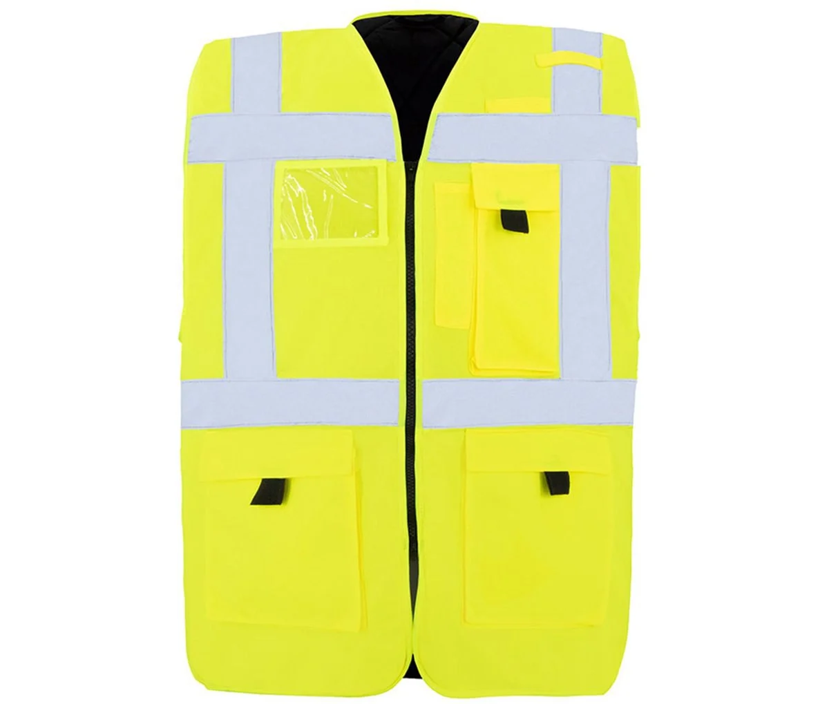 Korntex KX235 Wismar Veiligheidshesje – Hi Vis Yellow
