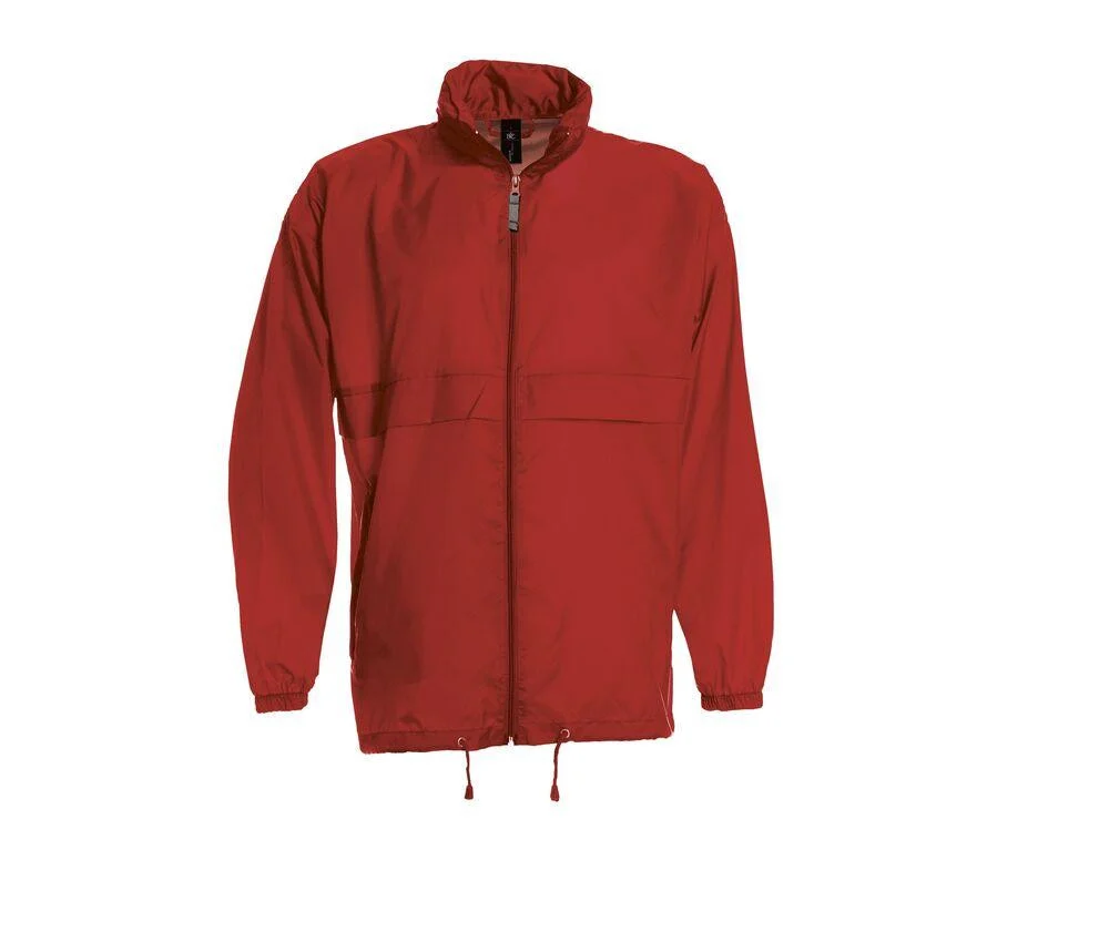 B&C BC300 Sirocco Windjack Heren – Red
