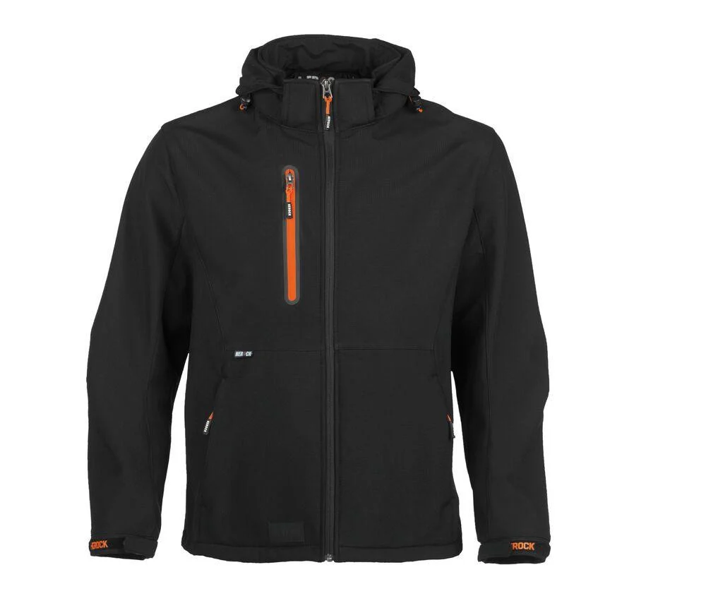 Herock HK175 Trystan Softshell Jas Heren – Black