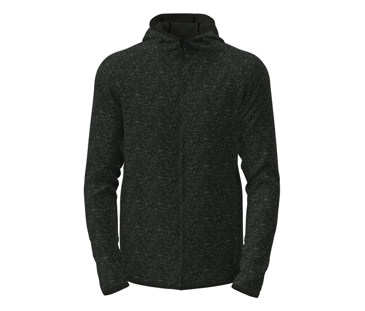 Stedman ST5460 Lux Fleecejas met Capuchon Heren – Black Opal Heather