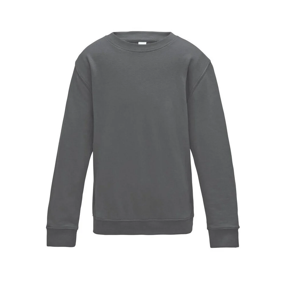 AWDIS JH030J Kindersweater – Storm Grey