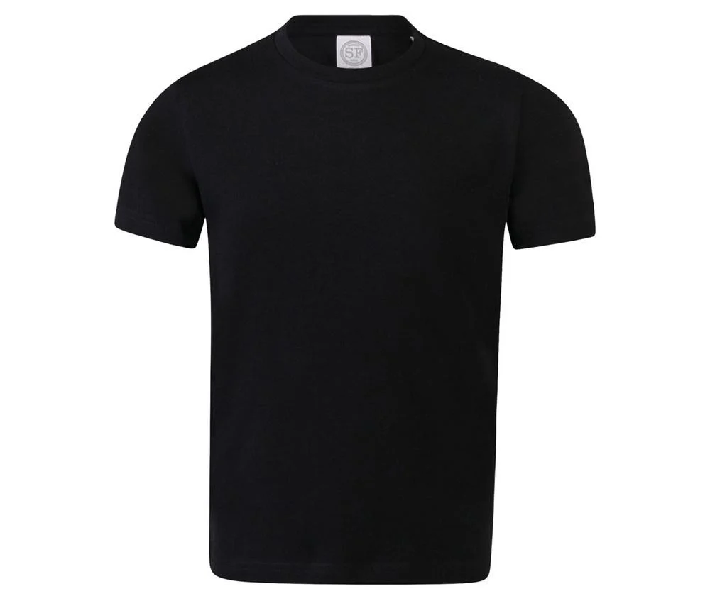 Skinnifit SM121 Stretch Kinder T-shirt – Black