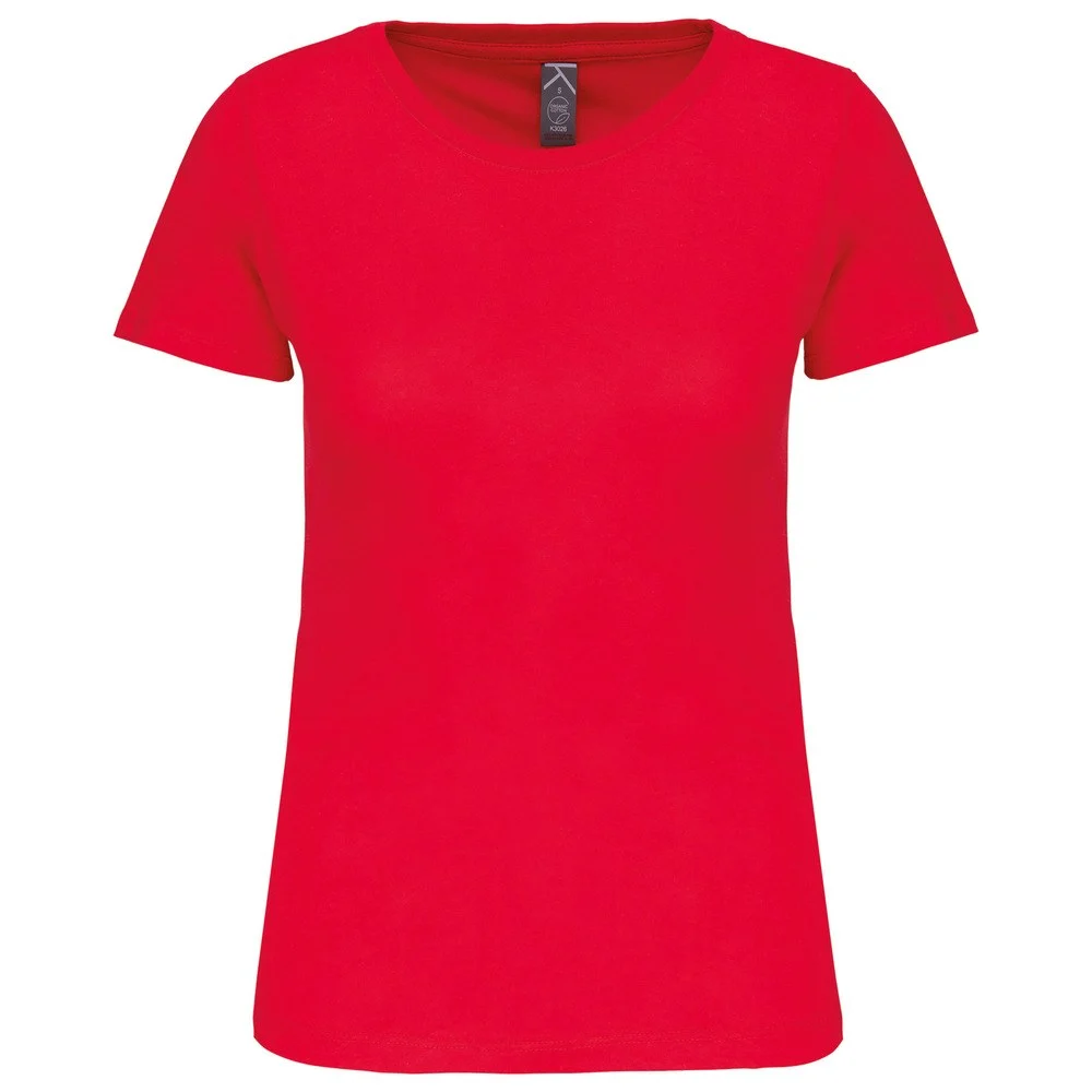 Kariban K3026IC Biologisch T-shirt Dames – Rood
