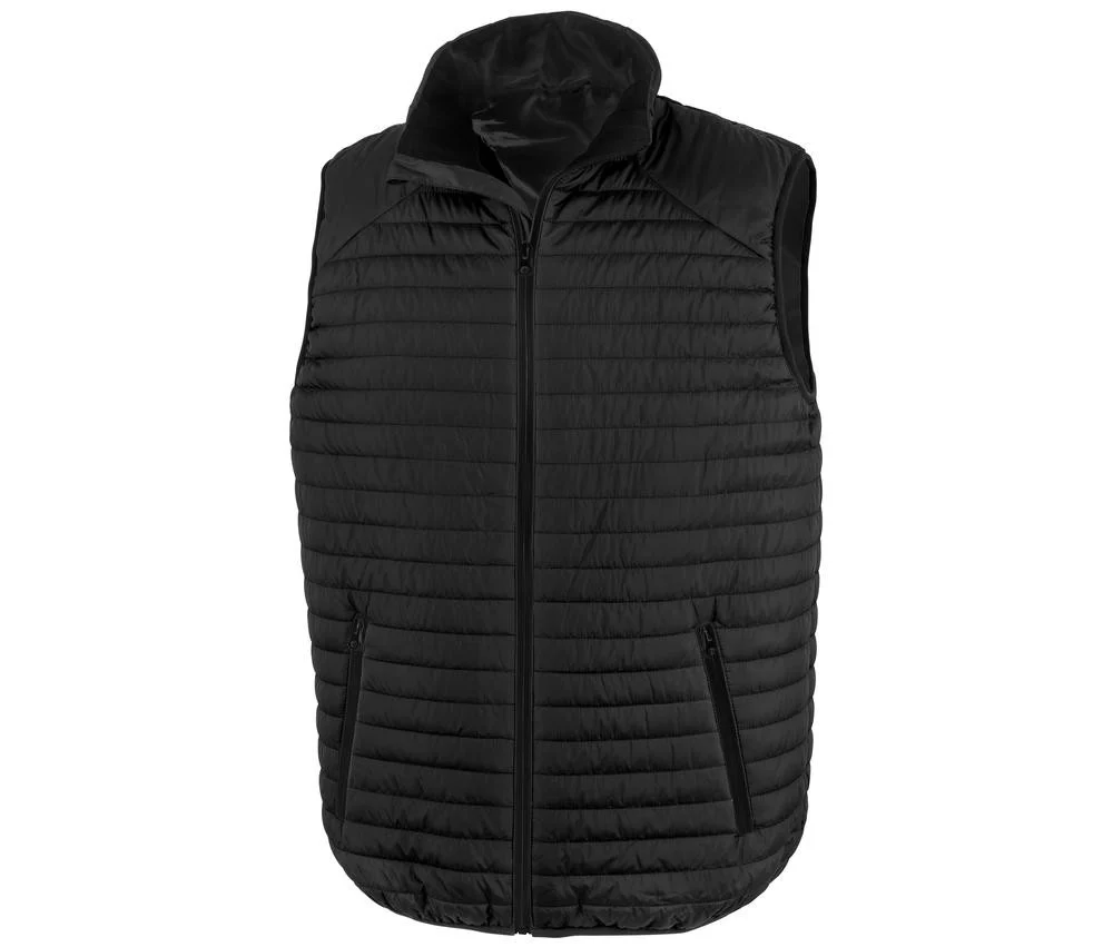 Result RS239 Thermoquilt Gewatteerde Bodywarmer – Black / Black
