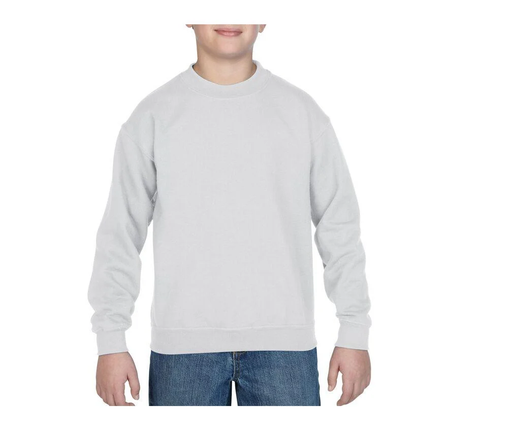 Gildan GN911 Heavy Blend Kindersweater – White