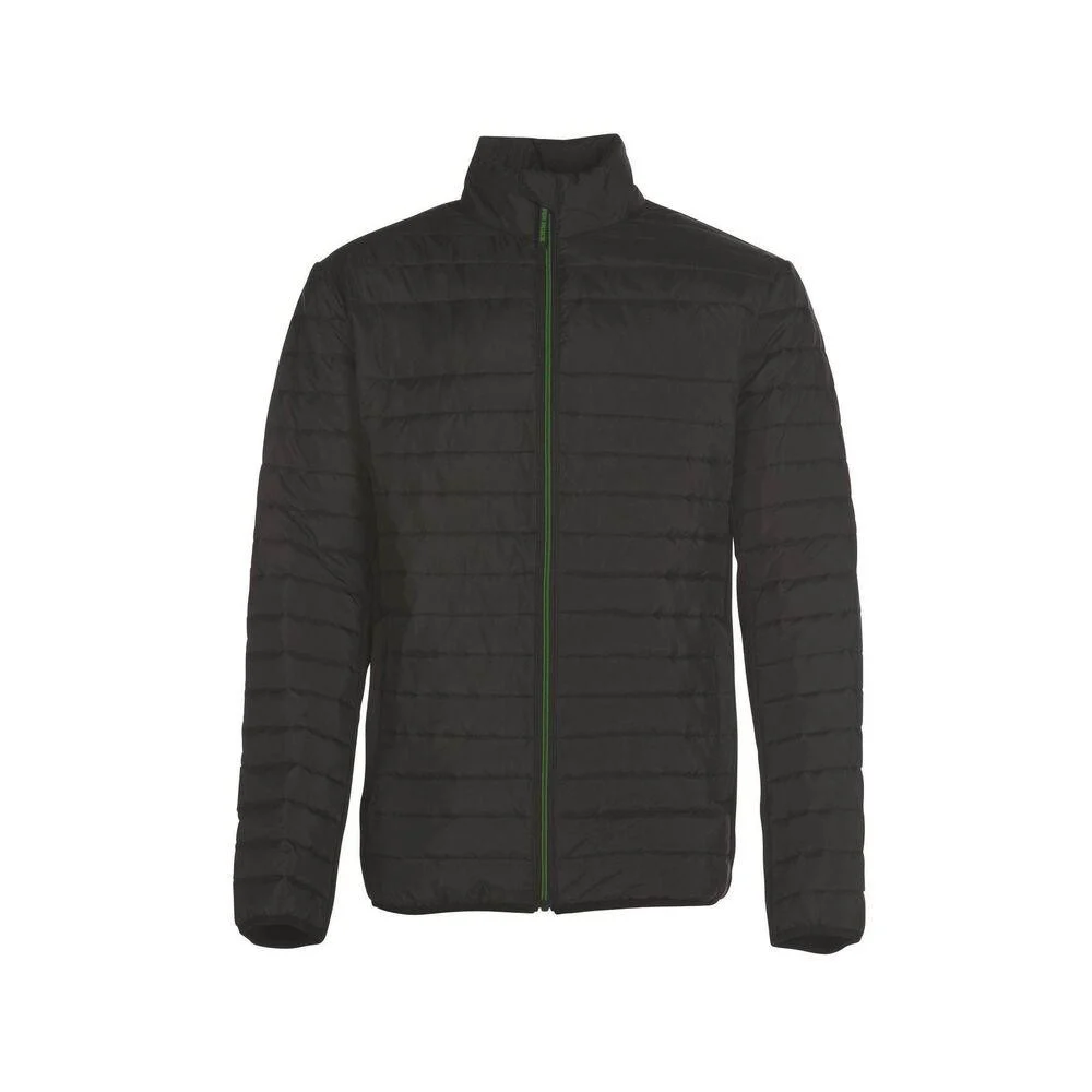 Pen Duick PK517 Boston Gewatteerde Jas Heren – Black/Black/Kelly Green