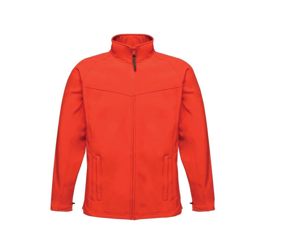 Regatta RGA642 Interactive Softshell Jas Heren – Classic Red / Seal Gey