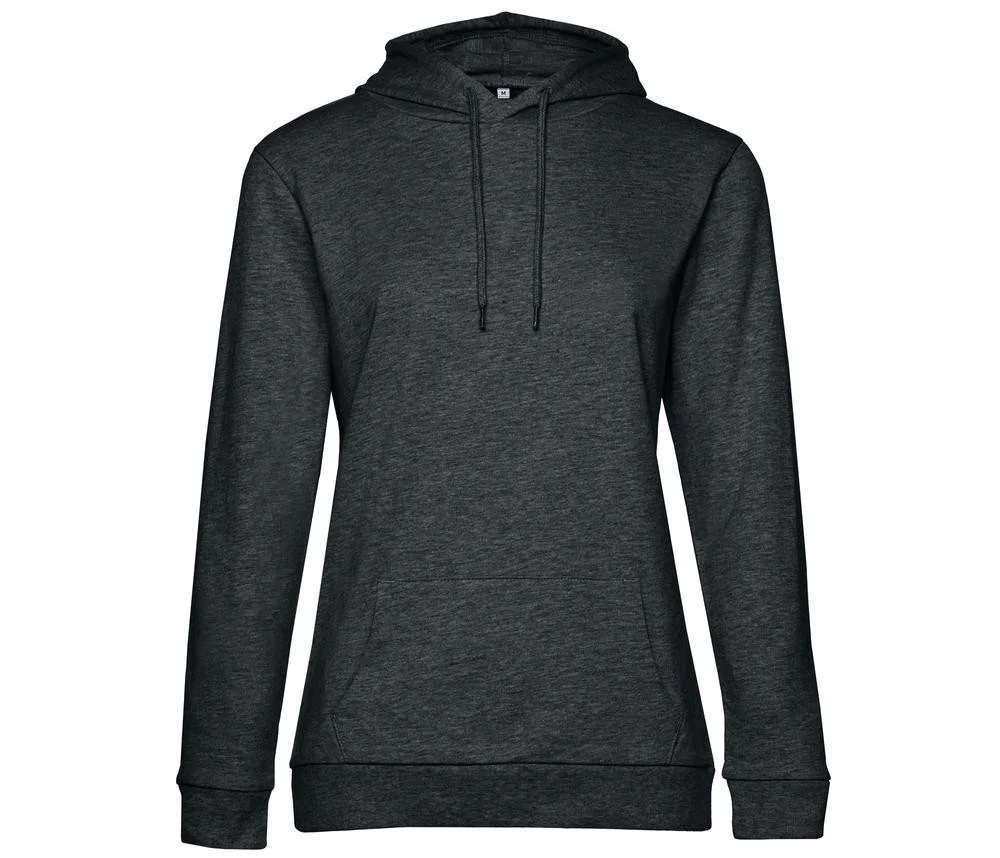 B&C BCW04W Hoodie Dames – Heather Asphalt