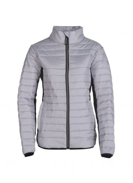 Pen Duick PK518 Boston Gewatteerde Jas Dames – Silver/Black