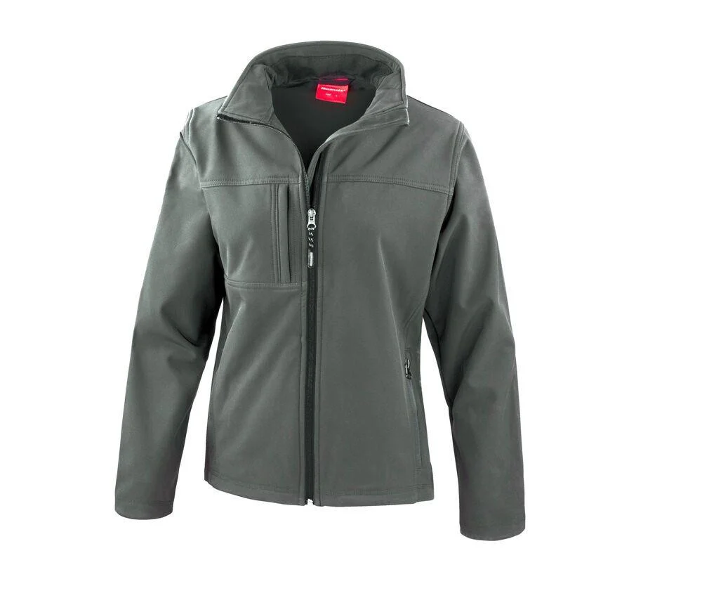 Result RS121F 3-laags Softshell Jas Dames – Grey