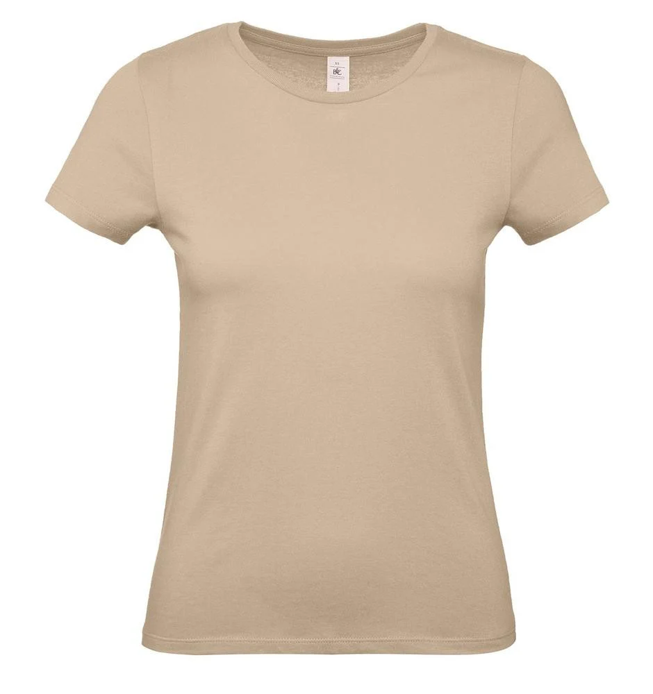 B&C BC02T #E150 T-shirt Dames – Sand