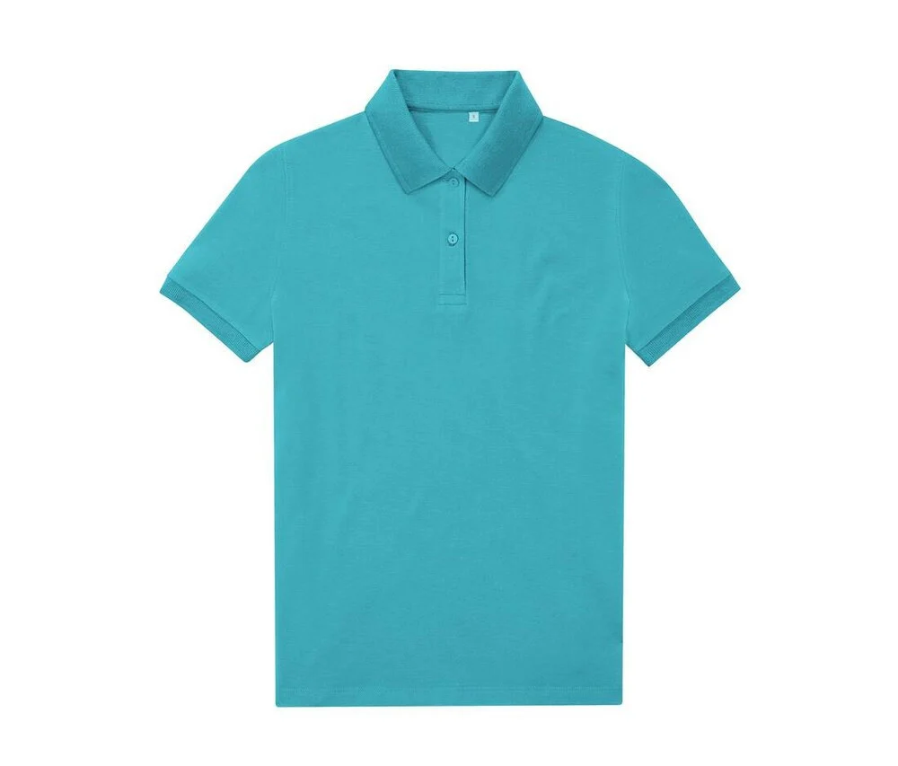 B&C BCW465 My Eco Polo 65/35 Dames – Pop Turquoise