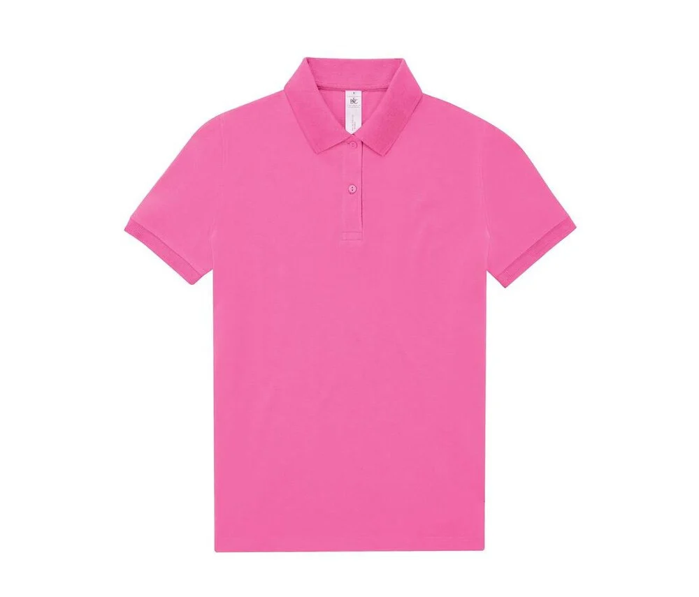 B&C BCW461 Fijne Piqué Polo Dames – Lotus Pink