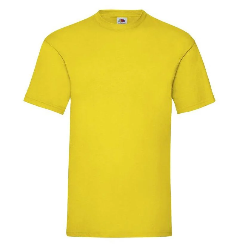 Fruit of the Loom SC220 T-shirt Ronde Hals – Yellow