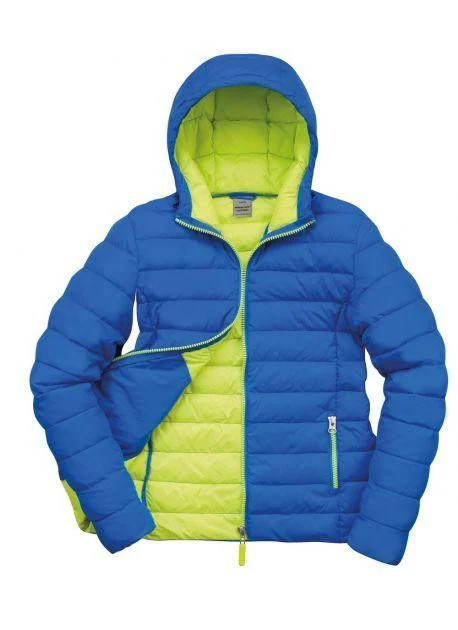 Result RS94F Snow Bird Gewatteerde Jas Dames – Ocean/Citron