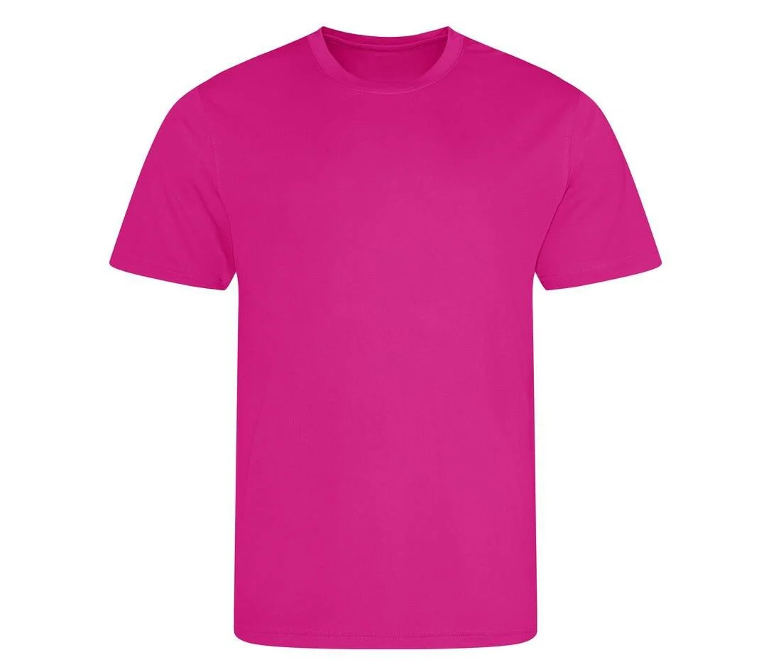 Just Cool JC001 Cool T Sport-T-shirt – Hyper Pink