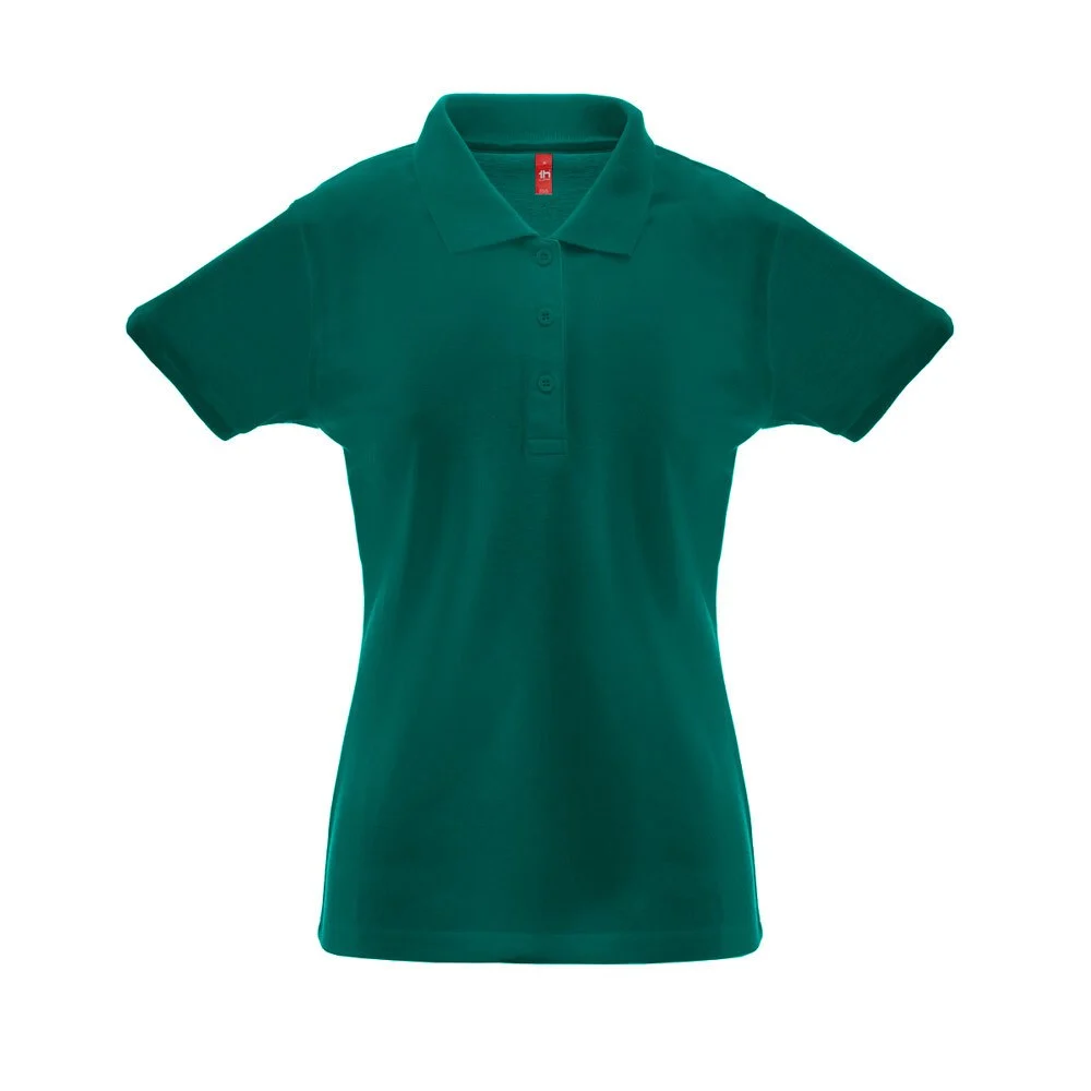 TH Clothes 30264 Polo Dames – Donkergroen