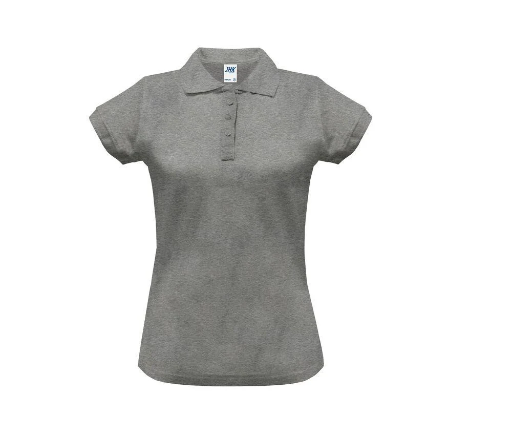 JHK JK211 200 Polo Dames – Mixed Grey