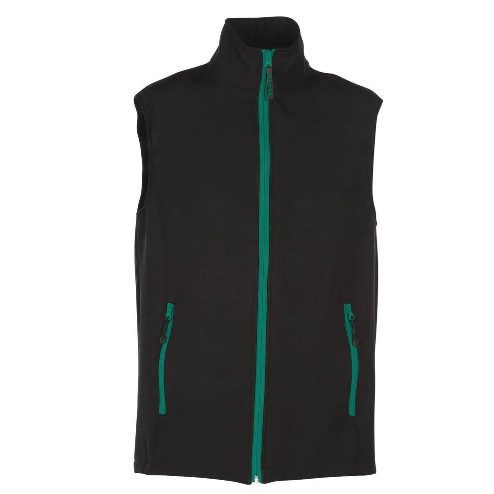 Pen Duick PK330 Gibraltar Fleecejas Heren – Black/Kelly Green