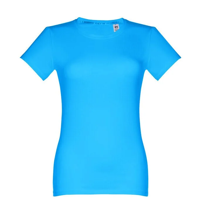 TH Clothes 30114 T-shirt Dames – Acqua Blue