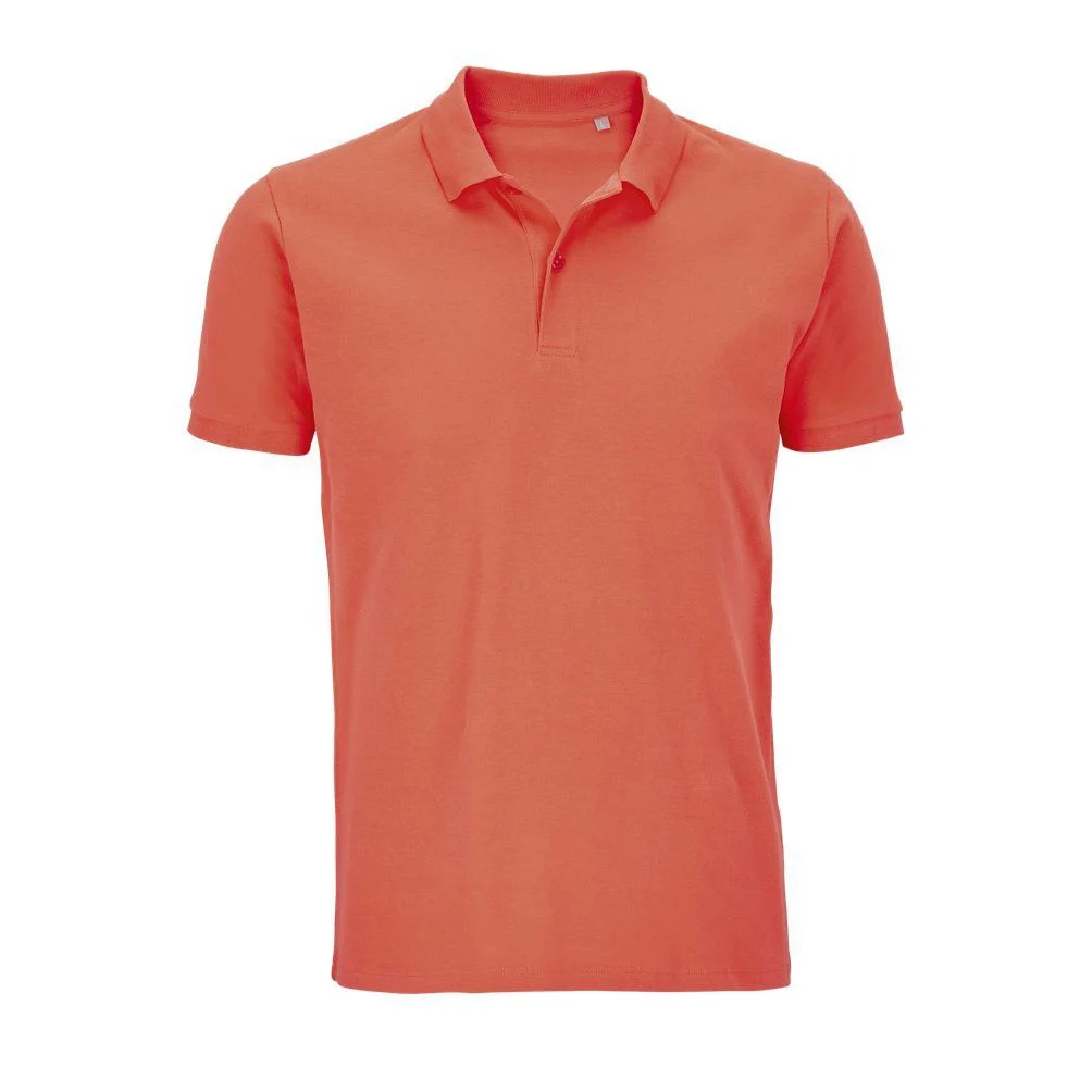 SOL'S 03566 Planet Biologisch Polo Heren – Pop Oranje