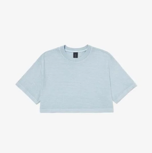 Bella+Canvas BE6882GD Croptop – Light Washed Denim