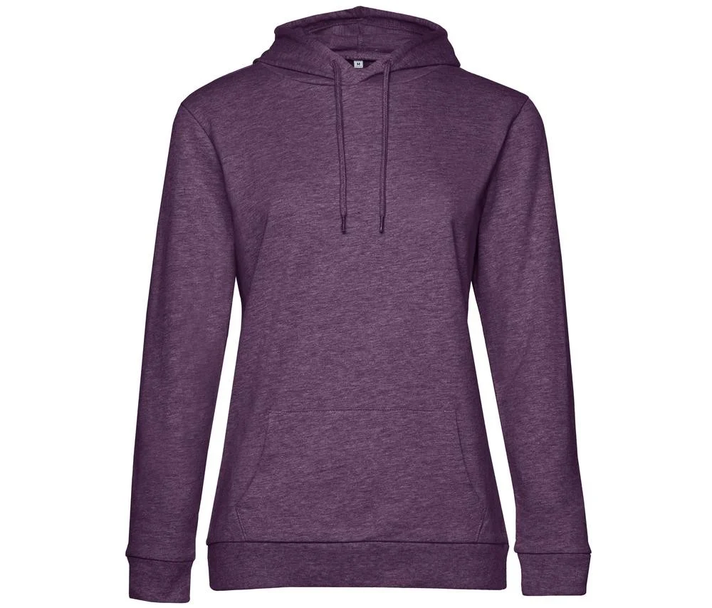 B&C BCW04W Hoodie Dames – Heather Purple